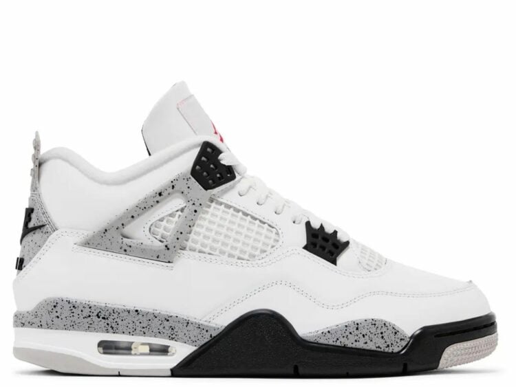 nike air jordan 4 retro white cement 2025 1