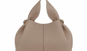 Polène Numéro Neuf Edition Textured Taupe