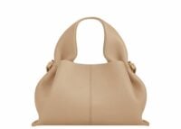 polene numero neuf mini edition textured beige 1