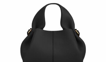 Polène Numéro Neuf Mini Edition Textured Black