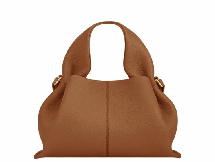 polene numero neuf mini edition textured camel 1