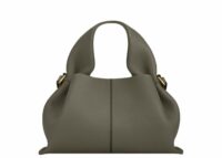 polene numero neuf mini edition textured smoky green 1