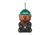 starbucks bear bearista glass tumbler cup 1