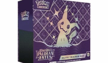 2024 Pokémon Scarlet & Violet Paldean Fates Pokemon Center Elite Trainer Box