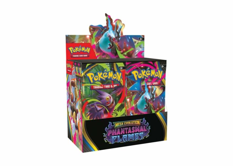 2025 Pokémon Mega Evolution Phantasmal Flames Booster Box