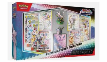 2025 Pokémon Prismatic Evolutions Premium Figure Collection Box