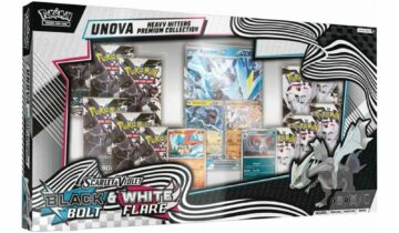 2025 Pokémon Scarlet & Violet Black Bolt & White Flare Unova Heavy Hitters Premium Collection (Costco Exclusive)
