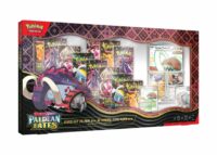 2025 Pokémon Scarlet & Violet Paldean Fates Great Tusk ex & Iron Treads ex Premium Collection Box