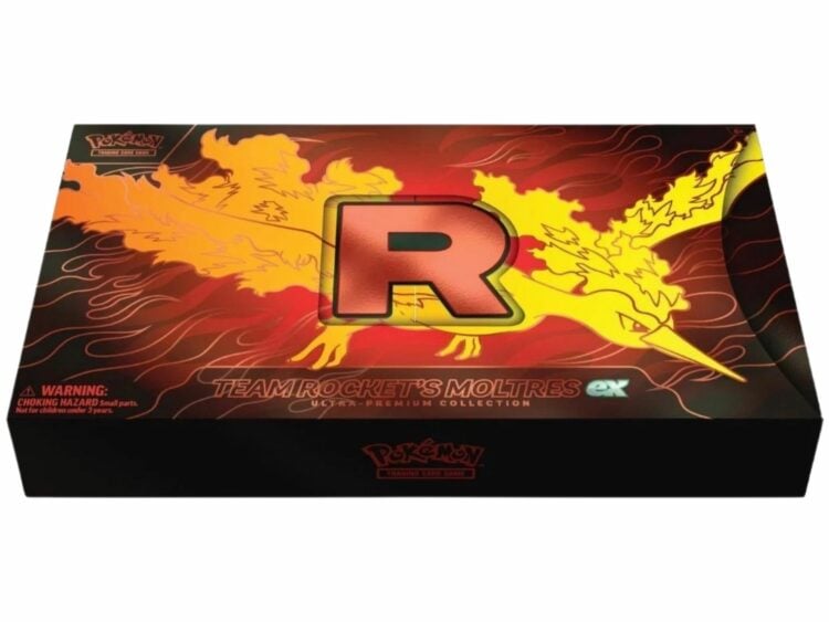 2025 pokemon team rocket moltres ex ultra premium collection 1 1