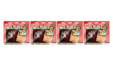 2026 Pokémon Mega Evolution Ascended Heroes Charmander Tech Sticker Collection 4x Lot