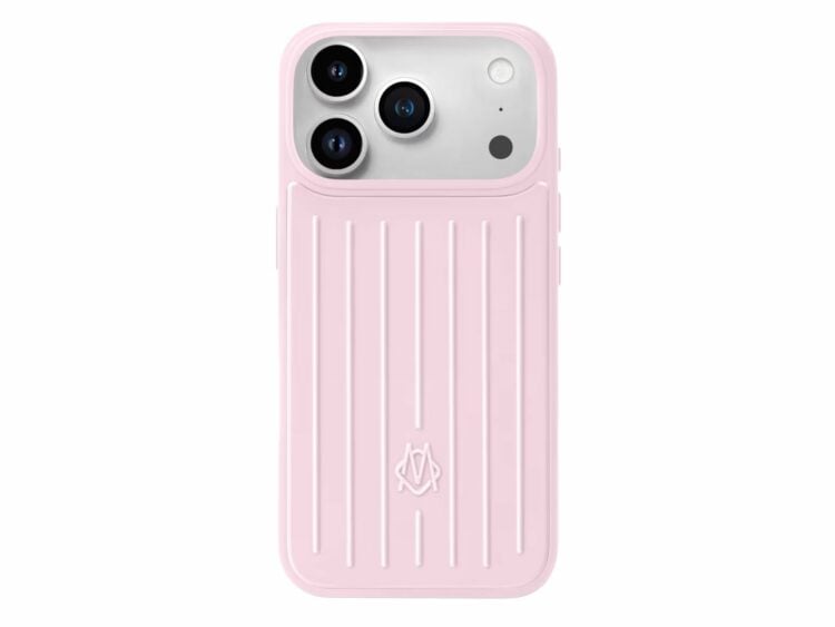 rimowa iphone 17 pro max magsafe compatible case ballerina pink