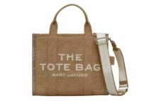 marc jacobs the medium tote bag jacquard camel