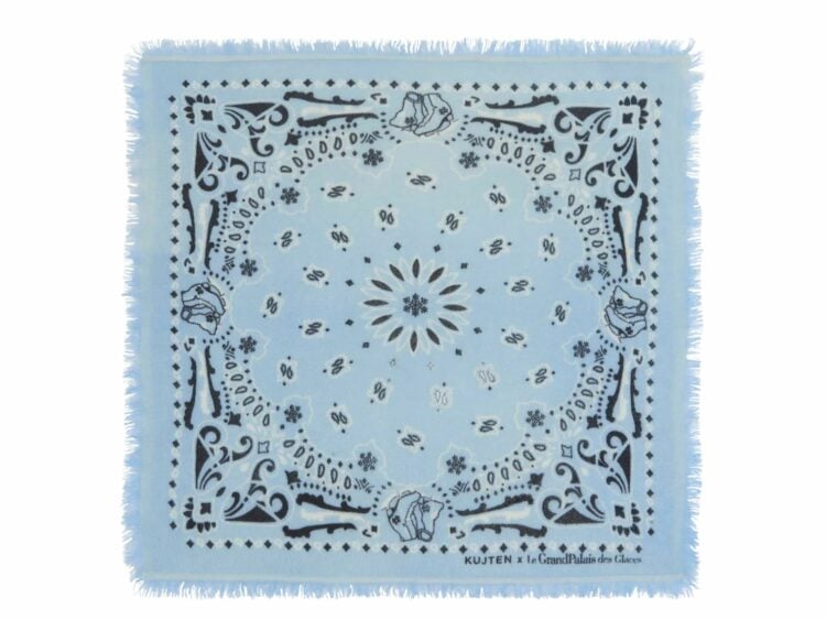 kujten small cashmere bandana hachi ice palace