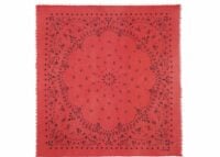 kujten extra large bandana effy coral red