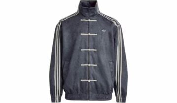adidas CTT Chinese Track Top 3.1 Gender Neutral Jacket (Asia Sizing) Dark Grey