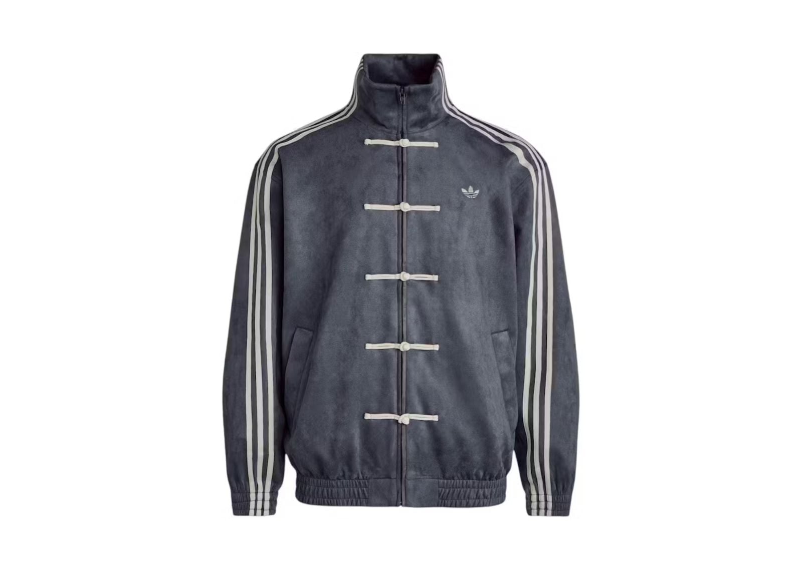 adidas CTT Chinese Track Top 3.1 Gender Neutral Jacket (Asia Sizing) Dark Grey