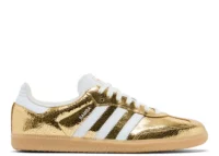 adidas Samba OG Gold Metallic Cracked Leather (W)