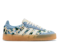 adidas Sambae Liberty London Floral Embroidery Blue Cream White (W)