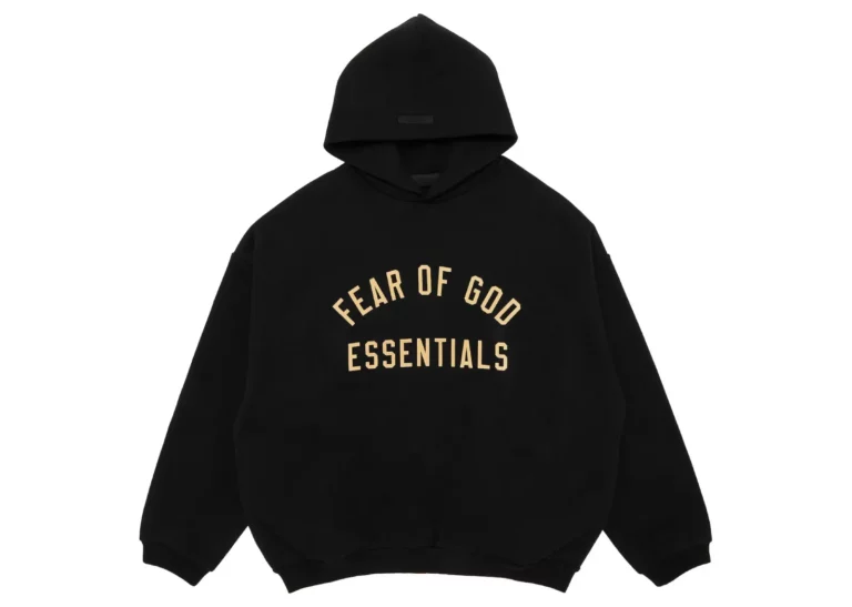 Fear of God Essentials Fleece II Hoodie Black