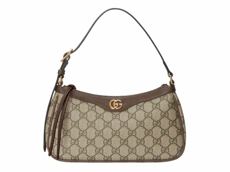 gucci ophidia handbag small gg supreme beigeebony 1 1