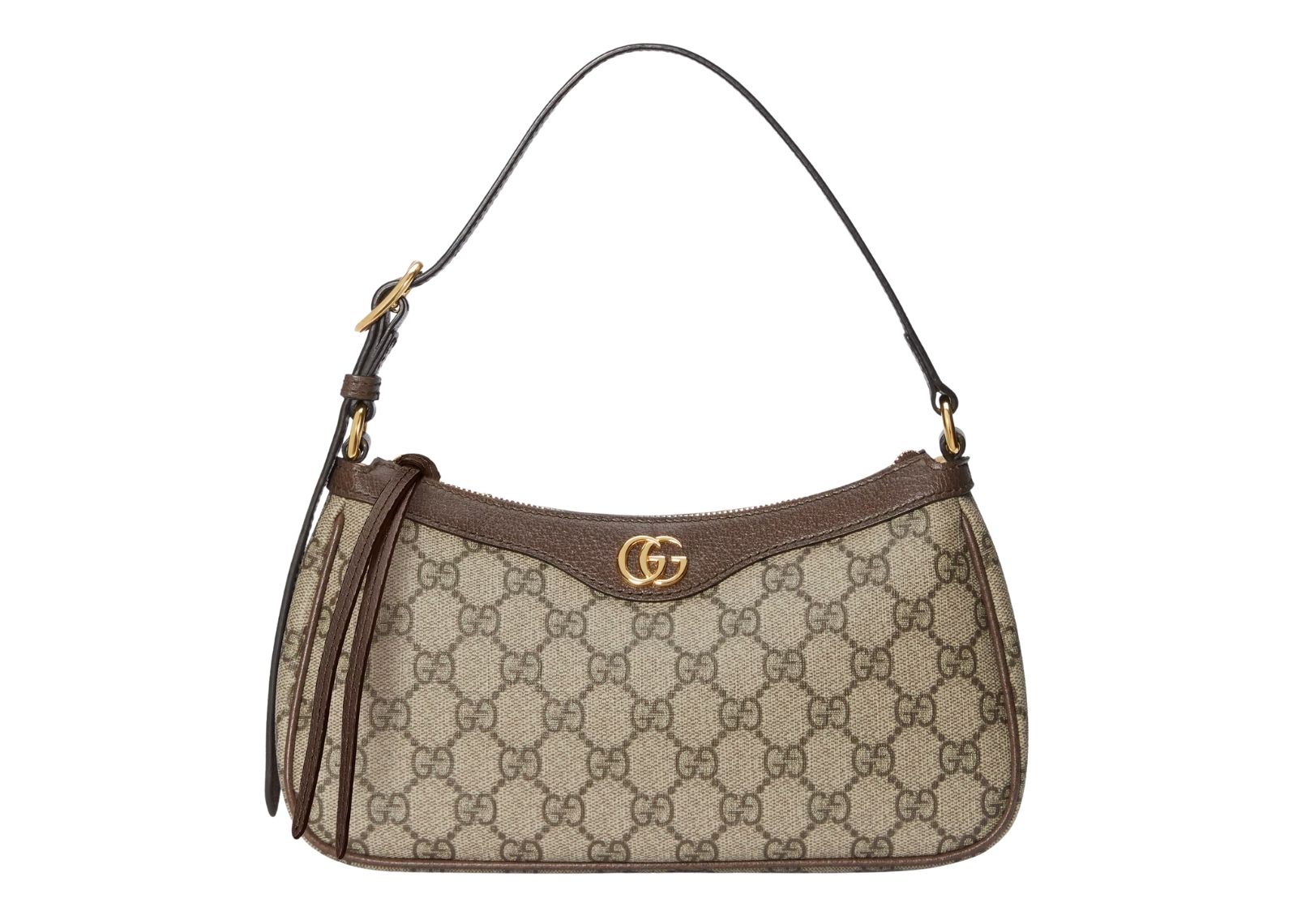 gucci ophidia handbag small gg supreme beigeebony 1 1