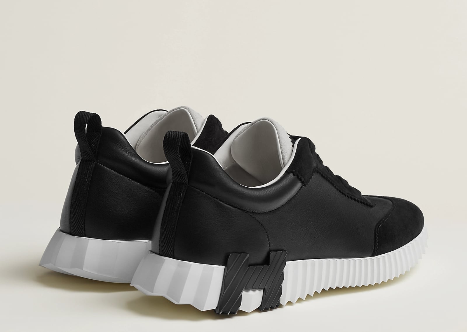hermes bouncing sneaker black 4 1