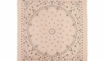 Kujten Extra Large Cashmere Bandana Effy Skin