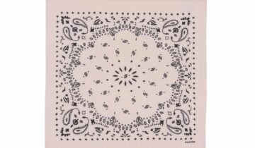 Kujten Small Cashmere Bandana Hachi Skin