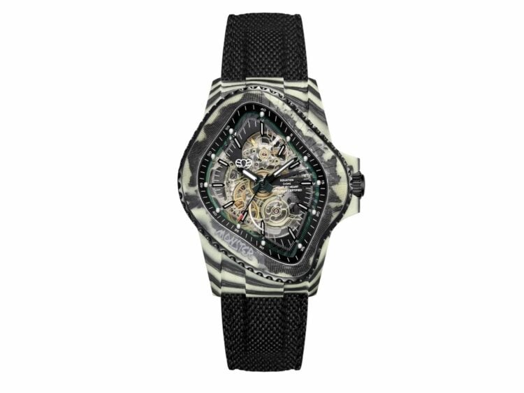 laarvee black carbon fiber resin composite green glow 1 1