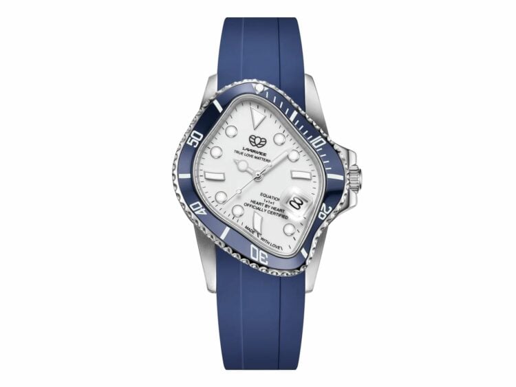 laarvee blue fluoroelastomer strap blue white 1 1