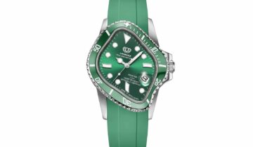 Laarvee Green Fluoroelastomer Strap Green & Green