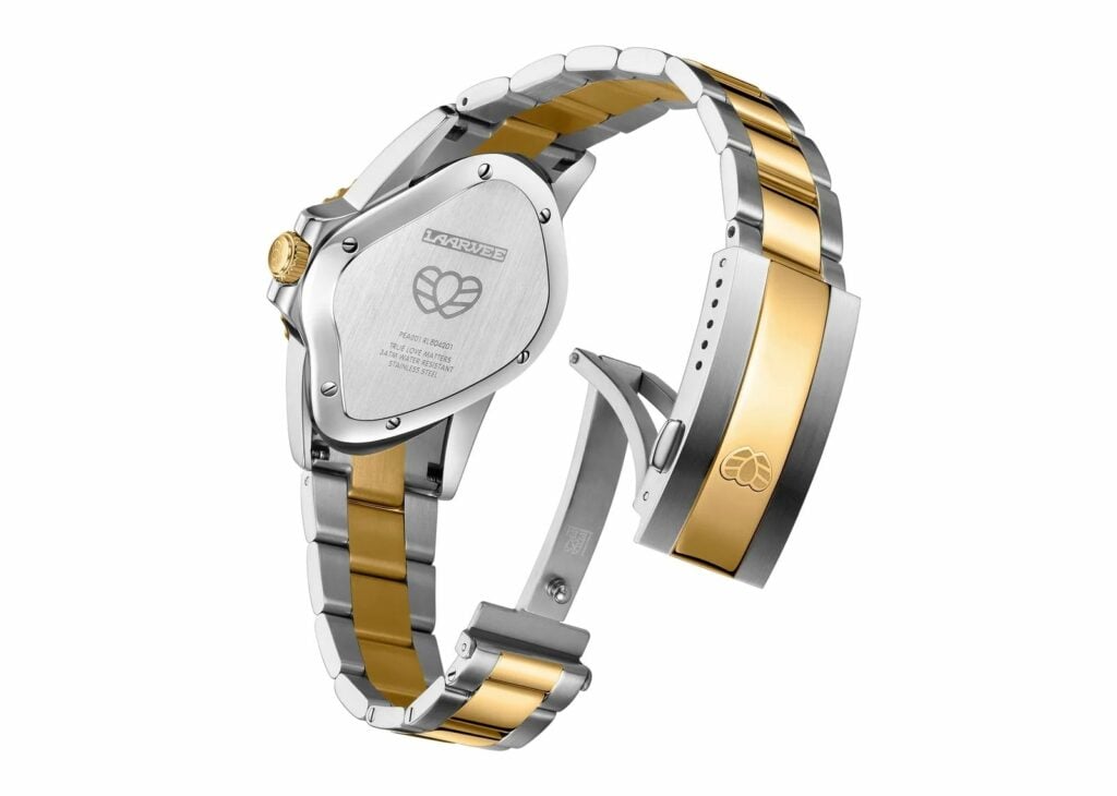 Laarvee Silver Golden Precision Steel Blue & Blue - PEA001-SGBLU