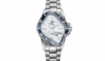 Laarvee Silver Precision Steel Blue & White