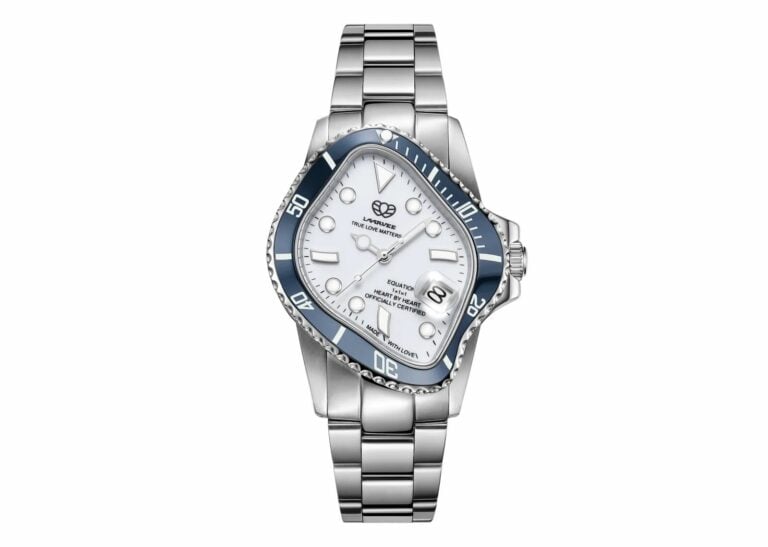 Laarvee Silver Precision Steel Blue & White