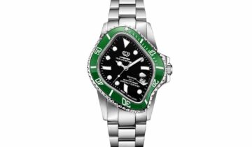 Laarvee Silver Precision Steel Green & Black