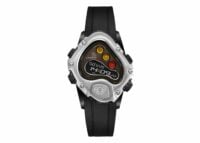 laarvee sinngouki black rubber belt silver black 1 1