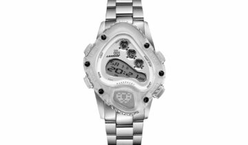 Laarvee Sinngouki Silver Precision Steel White & White