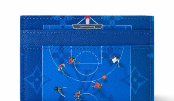 Louis Vuitton Basketball Double Card Case Basketball/Blue