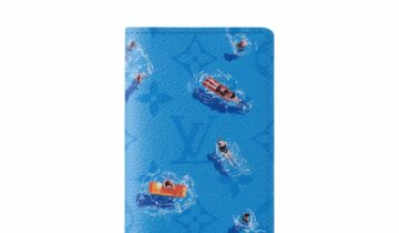 Louis Vuitton Pool Pocket Organizer Blue Lagoon