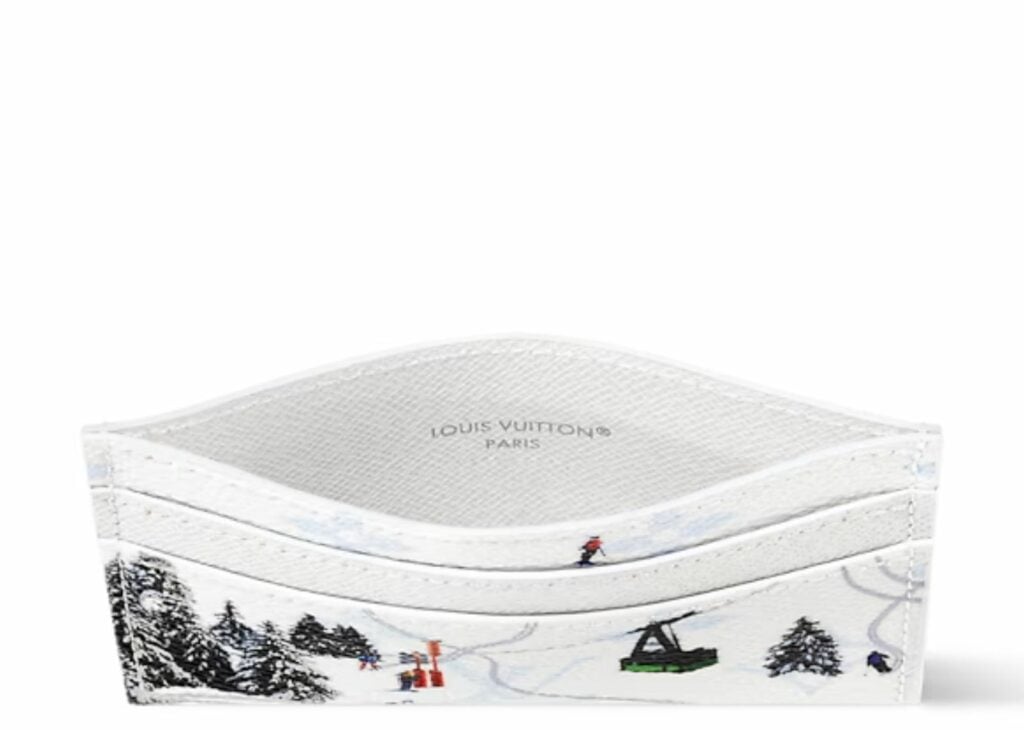 Louis Vuitton Ski Double Card Case White - M14864 | Sneaker Baker