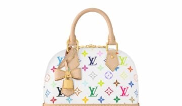 Louis Vuitton x Takashi Murakami Alma BB Multicolored