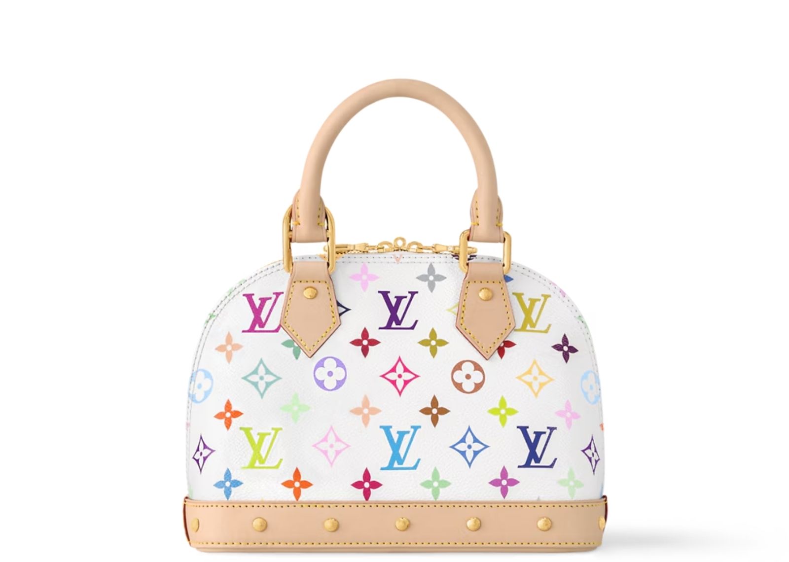 louis vuitton x takashi murakami alma bb multicolored 3 1