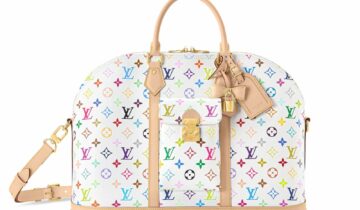 Louis Vuitton x Takashi Murakami Alma Travel Multicolored