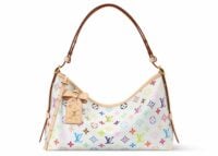 Louis Vuitton x Takashi Murakami CarryAll East West Multicolor White