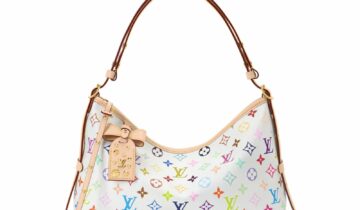 Louis Vuitton x Takashi Murakami CarryAll East West Multicolor White