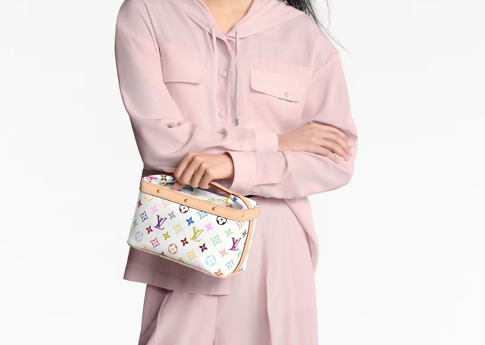 louis vuitton x takashi murakami cruiser toiletry bag multicolored 5 1