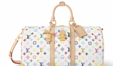 Louis Vuitton x Takashi Murakami Keepall Bandouliere 45 Multicolored