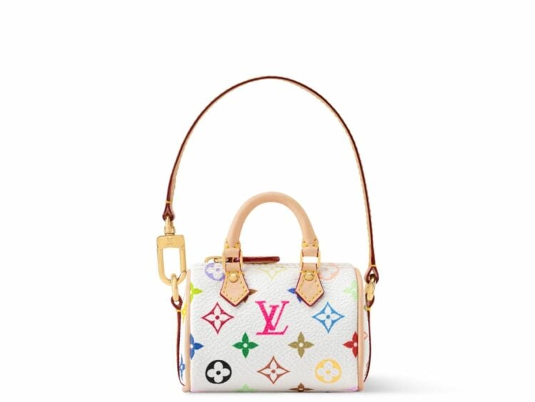louis vuitton x takashi murakami micro speedy bag charm multicolored 1 1