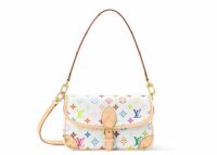 Louis Vuitton x Takashi Murakami Nano Diane White Multicolored