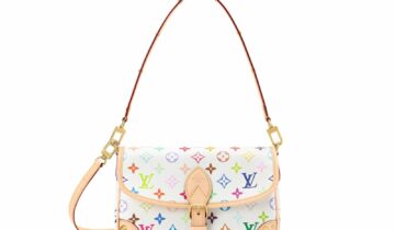 Louis Vuitton x Takashi Murakami Nano Diane White Multicolored
